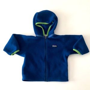 PATAGONIA blue fleece 24mo